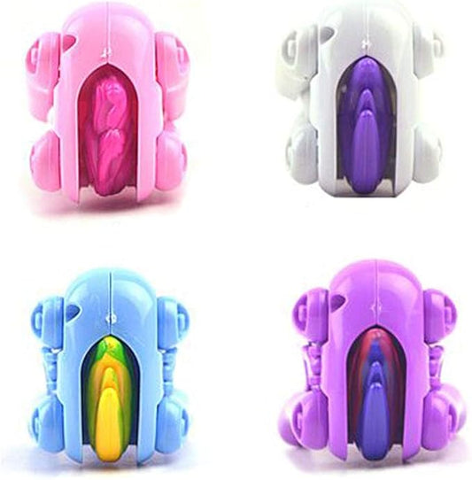 AA-159$-4 Pack Jumbo Unicorn Deformation Easter Eggs with Toys Inside for Kids