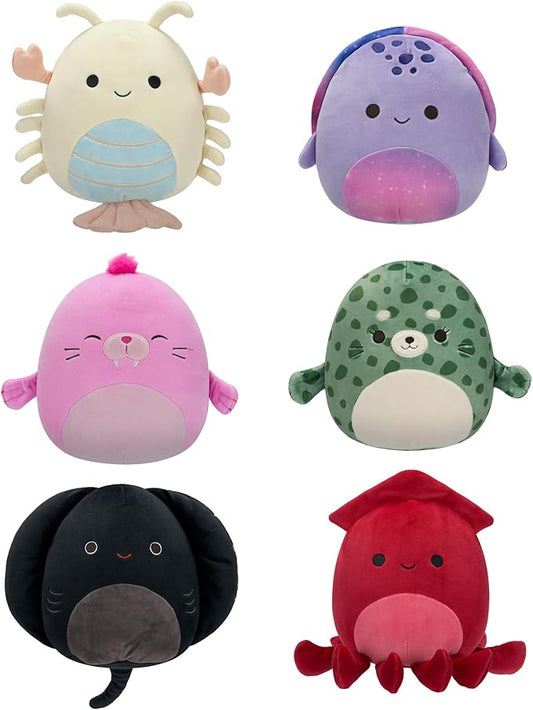 AA119$-Original Scented Sealife Mystery Bag (8-Inch) – Official Jazwares Plush (Medium-Sized)