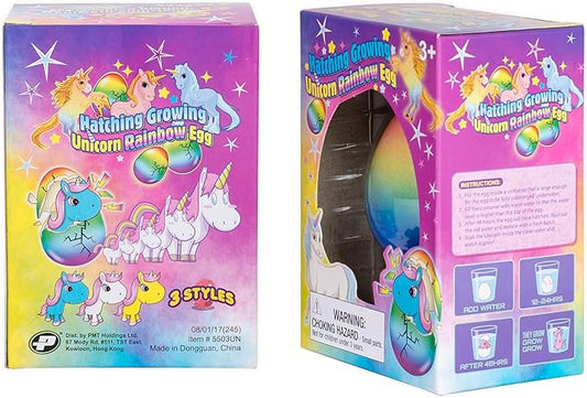 AA-358$-Unicorn Hatching Rainbow Eggs for Kids - 6 Pack Unicorn Toys for Boys & Girls, Birthday Easter Basket Stuffers Gift