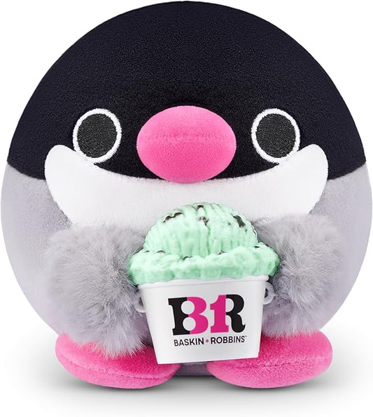 AA-Live-2 Mystery UNbox 5 Inch Plush in Capsule by ZURU, Ultra Soft Plush, Collectible Plush with Real Licensed Brands, Stuffed Animal