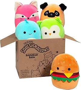 AA-169$-Original Mystery Box 5-Inch Plush 5 Pack - Official Jazwares Plush