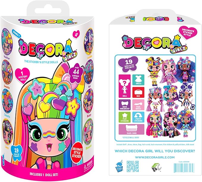 AA-149$-Debbie-Girlz 5" Collectible Dolls, 8 Surprises to UNbox